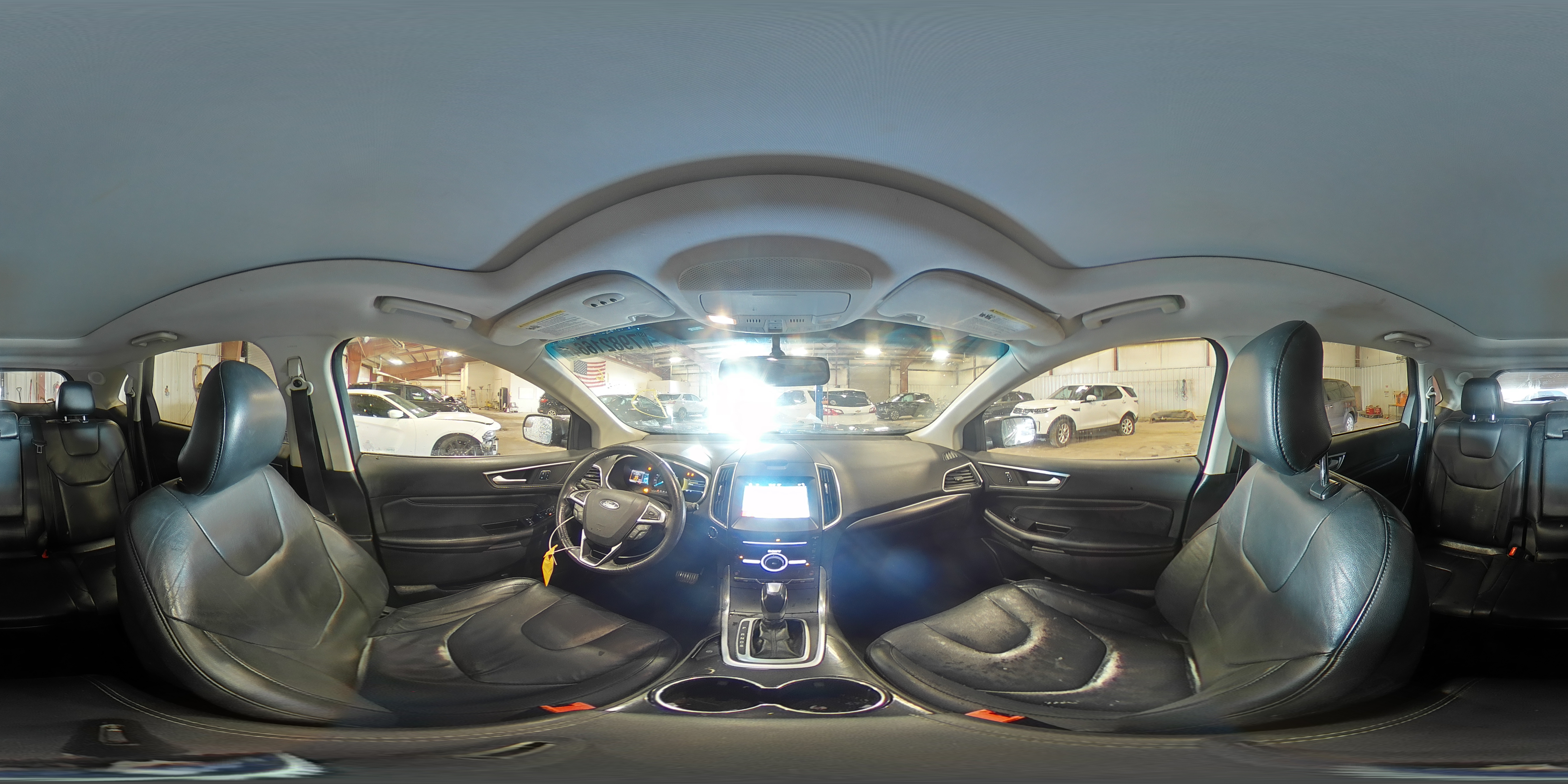 2016 Ford Edge VIN 2FMPK4K91GBB13116 Copart auction photo, front end / side damage thumbnail 15