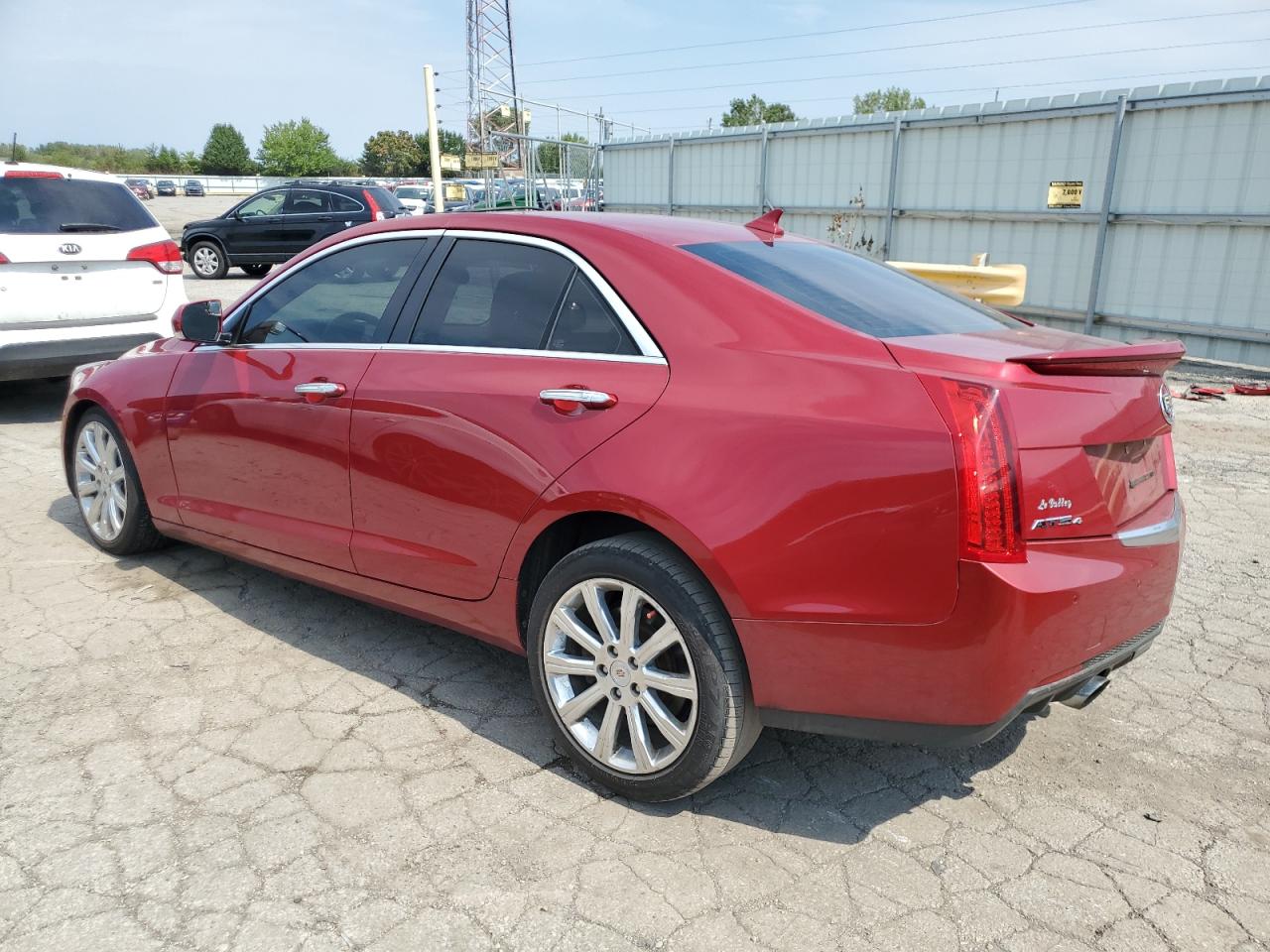 2013 Cadillac ATS VIN 1G6AL5S31D0131107 Copart auction photo, front end / undercarriage damage thumbnail 2