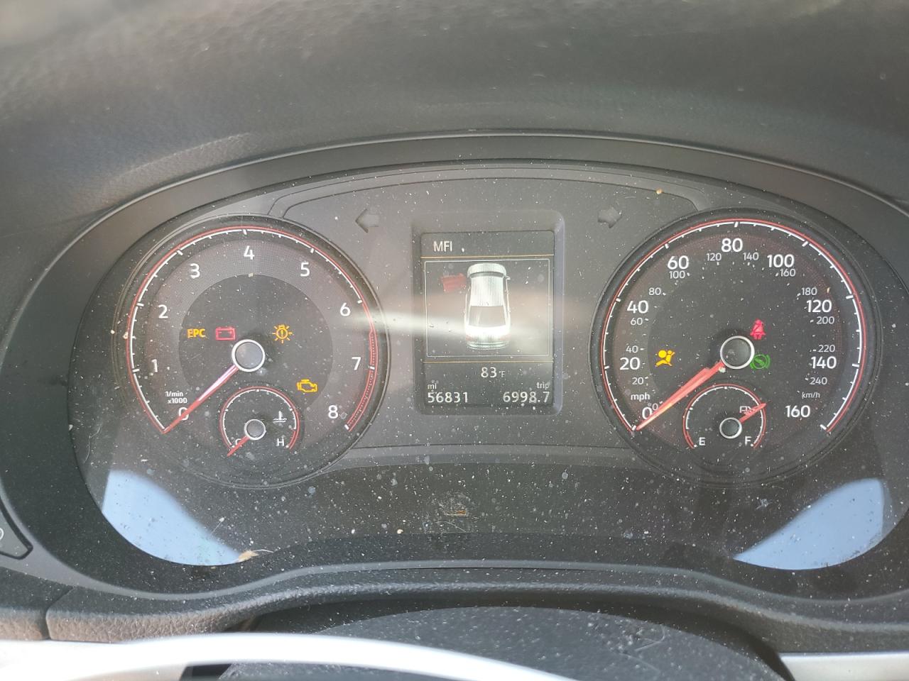2021 Volkswagen Passat VIN 1VWAA7A3XMC011432 Copart auction photo, front end damage thumbnail 9