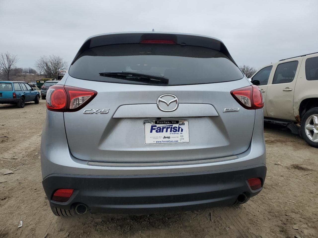 2016 Mazda CX-5 VIN JM3KE2CY8G0608244 Copart auction photo, front end damage thumbnail 6