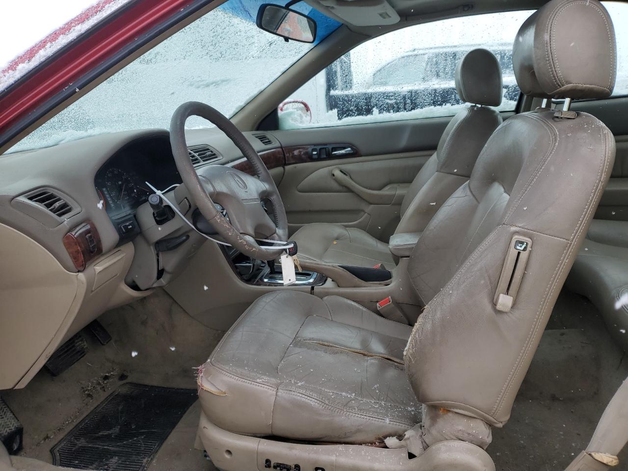 1998 Acura CL VIN 19UYA2259WL013102 Copart auction photo, front end damage thumbnail 7