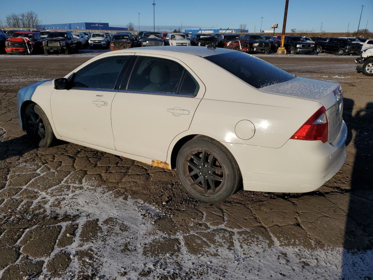 2012 Ford Fusion VIN 3FAHP0CG4CR328975 Copart auction photo, undercarriage damage thumbnail 2