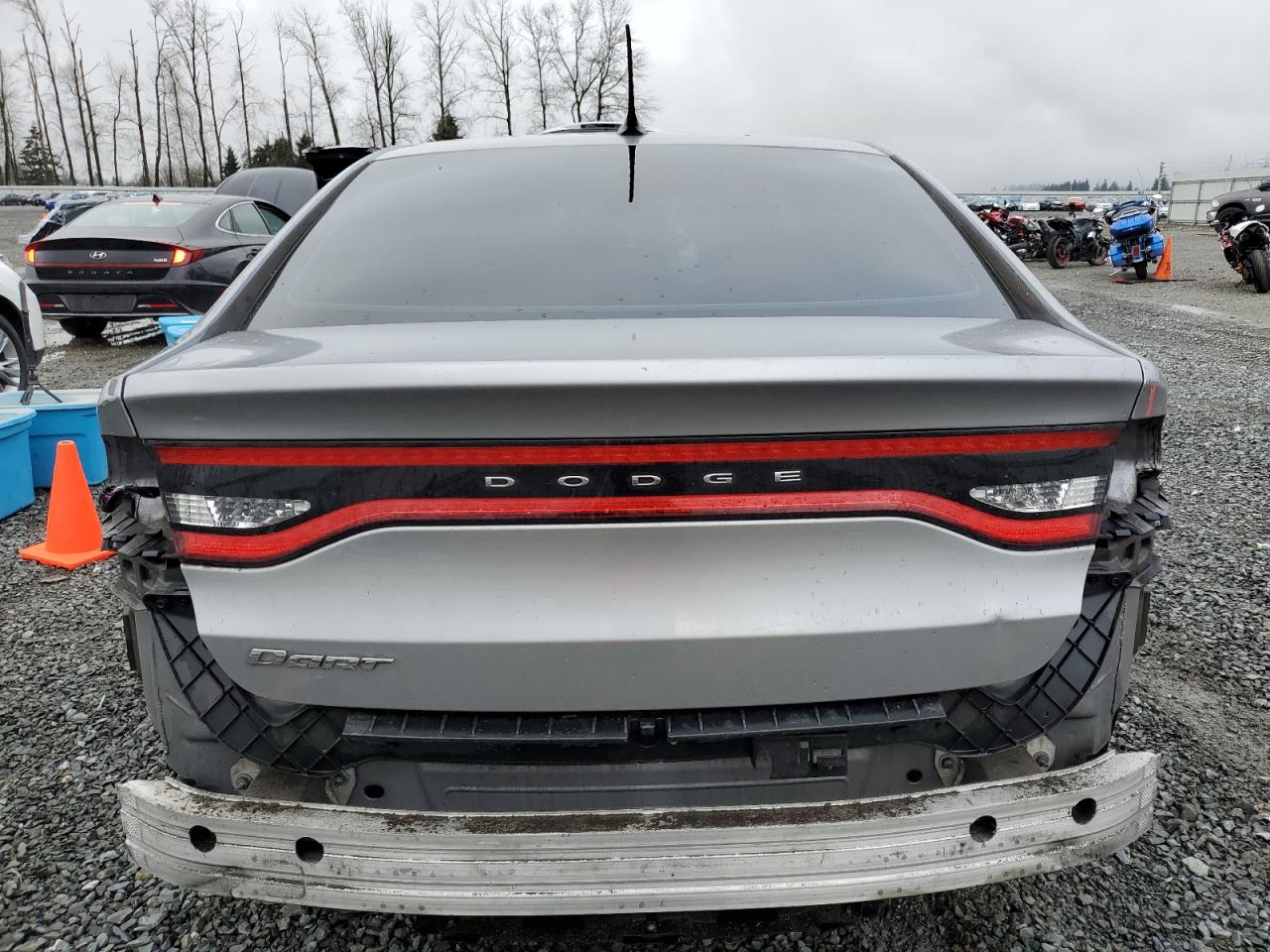 2016 Dodge Dart VIN 1C3CDFAAXGD517440 Copart auction photo, front end / rear end damage thumbnail 6