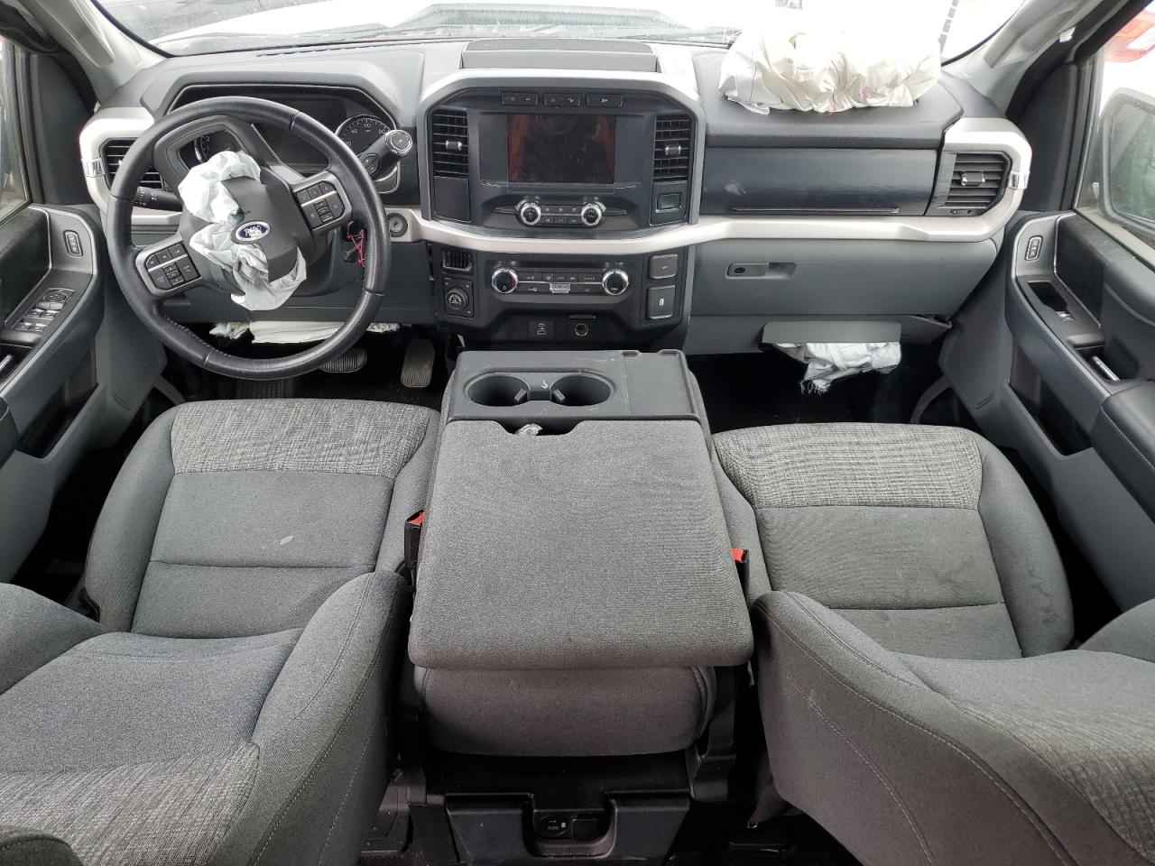 2021 Ford F-150 VIN 1FTFW1E1XMFC73398 Copart auction photo, rollover damage thumbnail 8