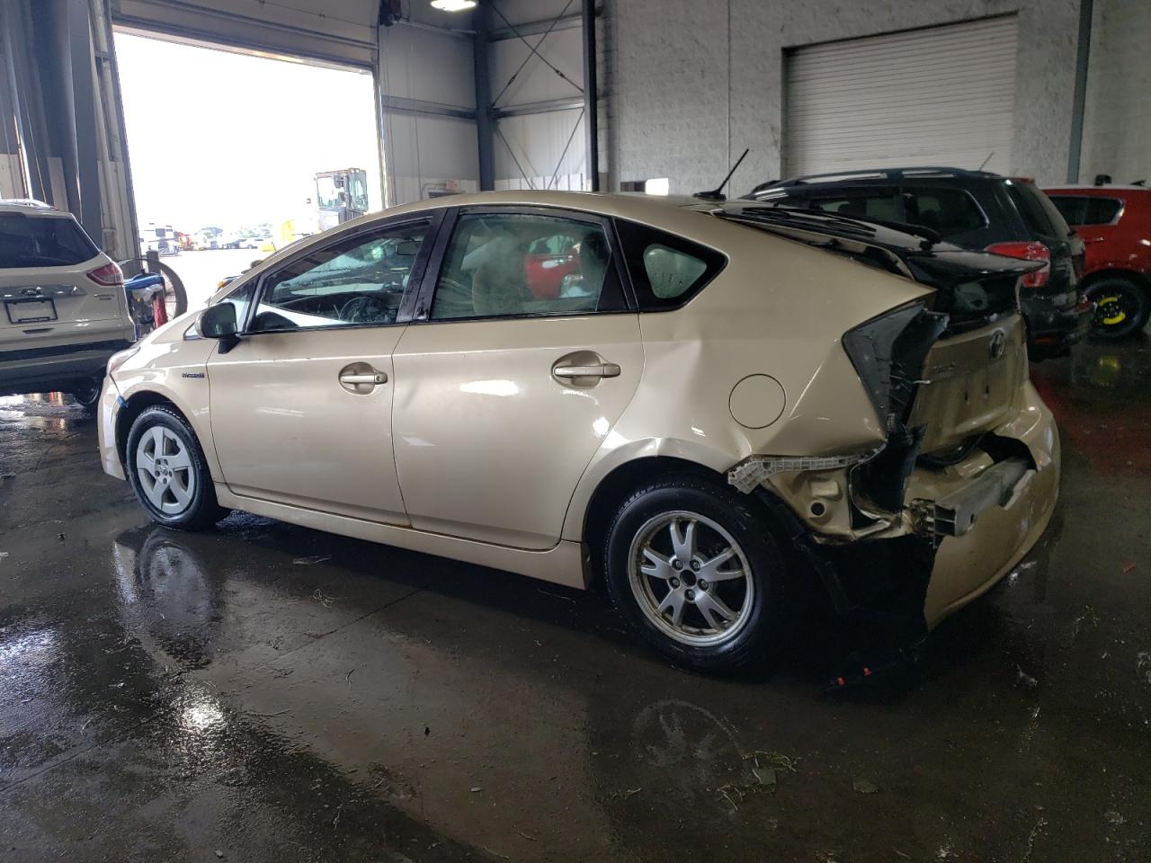 2011 Toyota Prius VIN JTDKN3DU4B1474605 Copart auction photo, rear end / side damage thumbnail 2