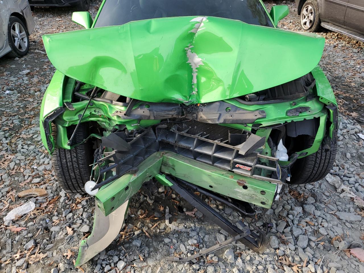 2011 Chevrolet Camaro VIN 2G1FC1ED0B9150680 Copart auction photo, all over damage thumbnail 11