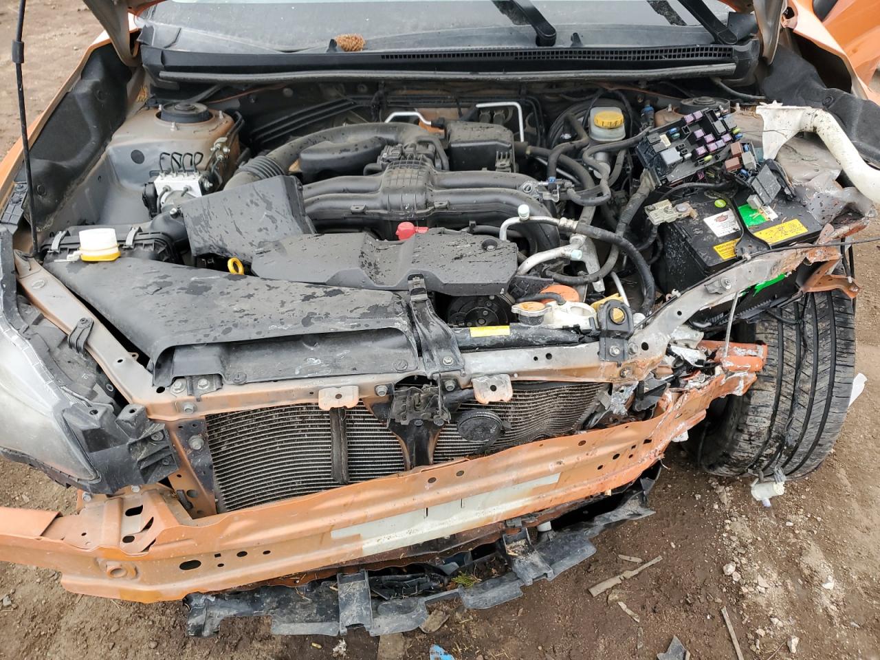 2014 Subaru XV VIN JF2GPAGC2E8324447 Copart auction photo, front end damage thumbnail 14