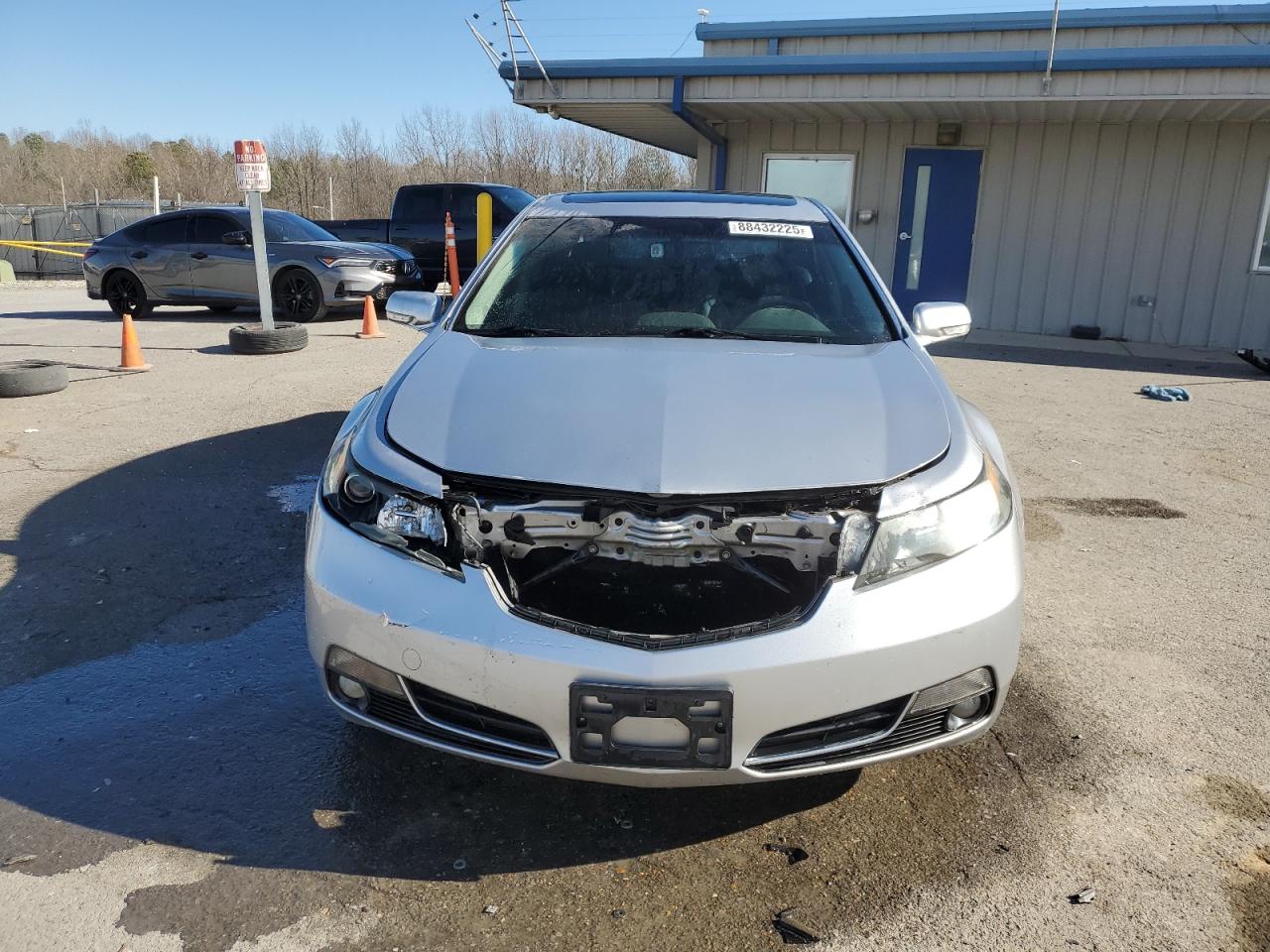 2013 Acura TL VIN 19UUA8F26DA008367 Copart auction photo, front end / rear end damage thumbnail 5