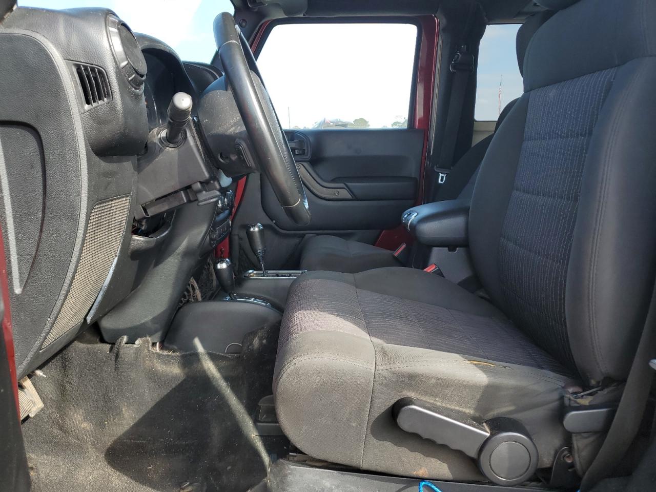 2011 Jeep Wrangler VIN 1J4AA2D19BL596267 Copart auction photo, rear end damage thumbnail 7