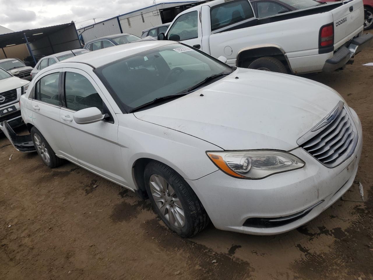 2014 Chrysler 200 VIN 1C3CCBAB6EN213033 Copart auction photo, rear end damage thumbnail 4