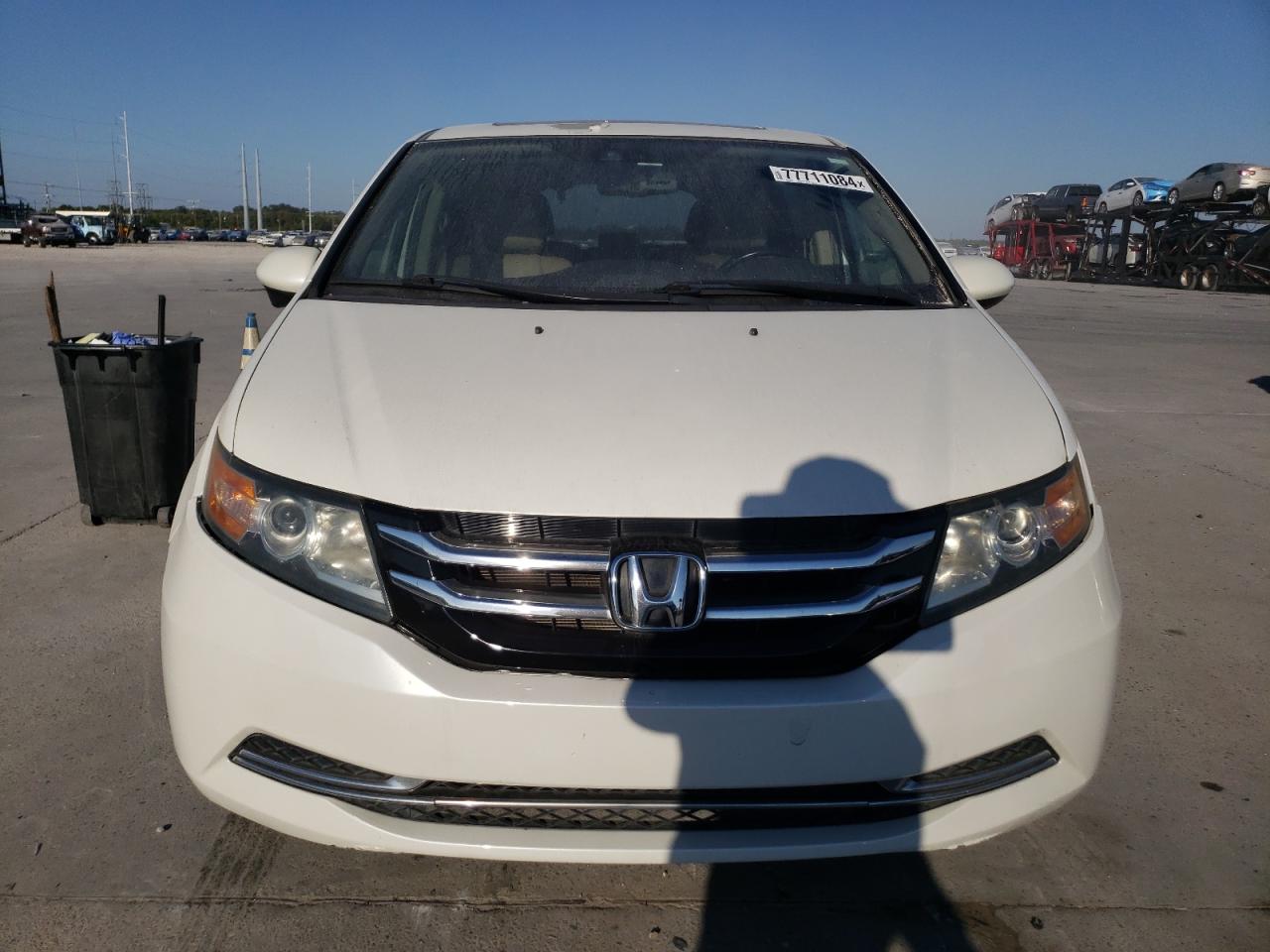 2014 Honda Odyssey VIN 5FNRL5H6XEB115458 Copart auction photo, undercarriage damage thumbnail 5