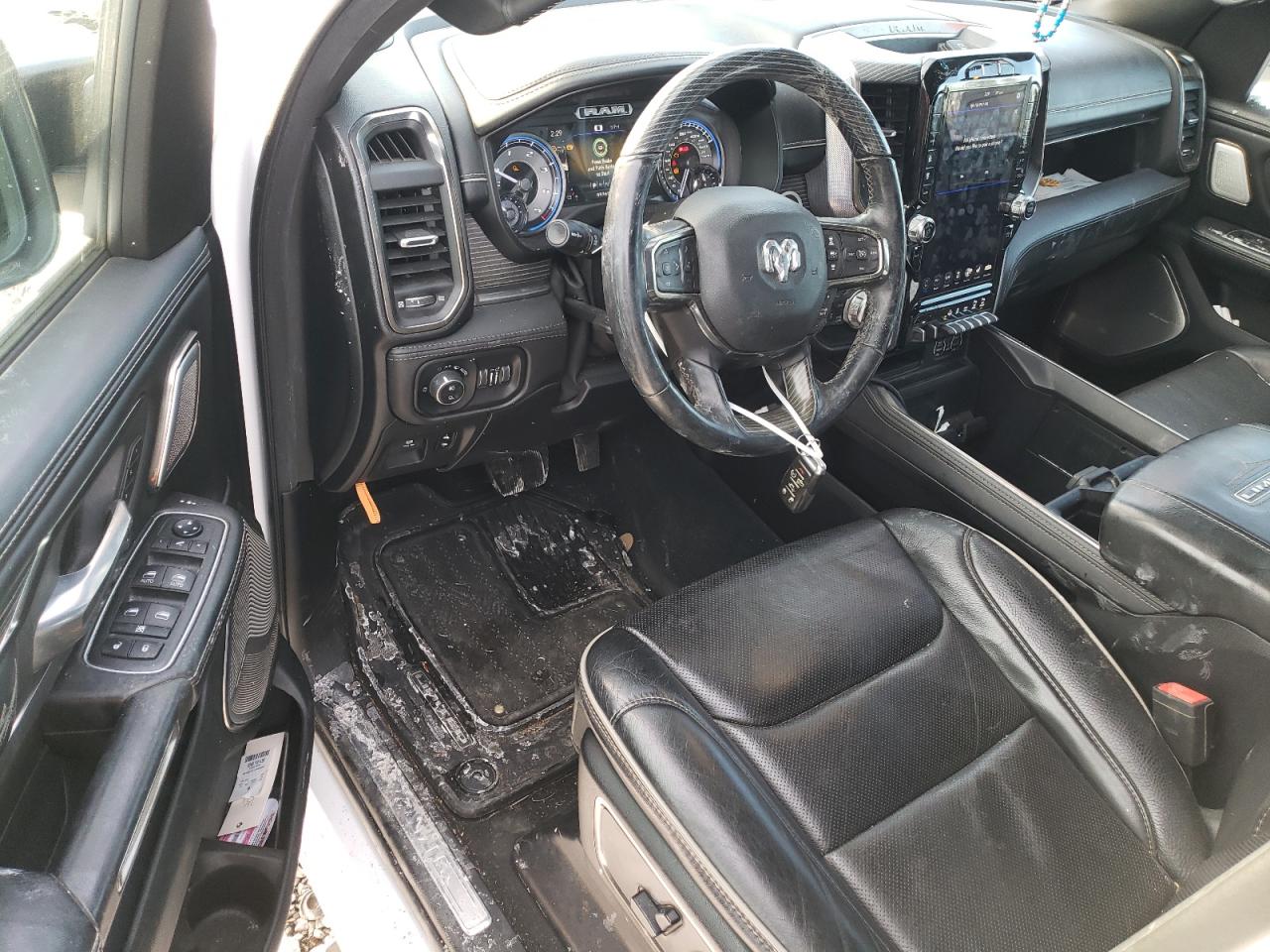 2020 RAM 1500 VIN 1C6SRFHM7LN250293 Copart auction photo, front end / side damage thumbnail 8