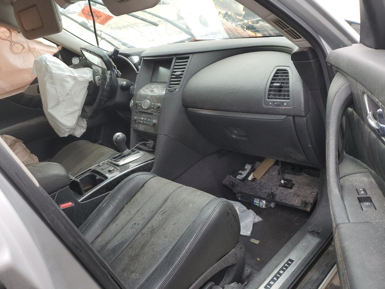 2012 Infiniti FX VIN JN8AS1MU3CM120345 Copart auction photo, all over / front end damage thumbnail 8