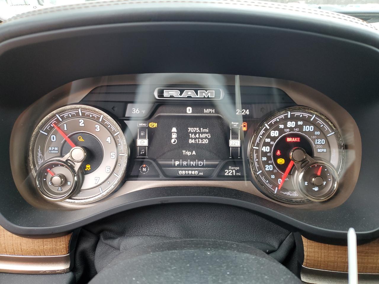 2019 RAM 1500 VIN 1C6SRFST6KN573300 Copart auction photo, front end / side damage thumbnail 9
