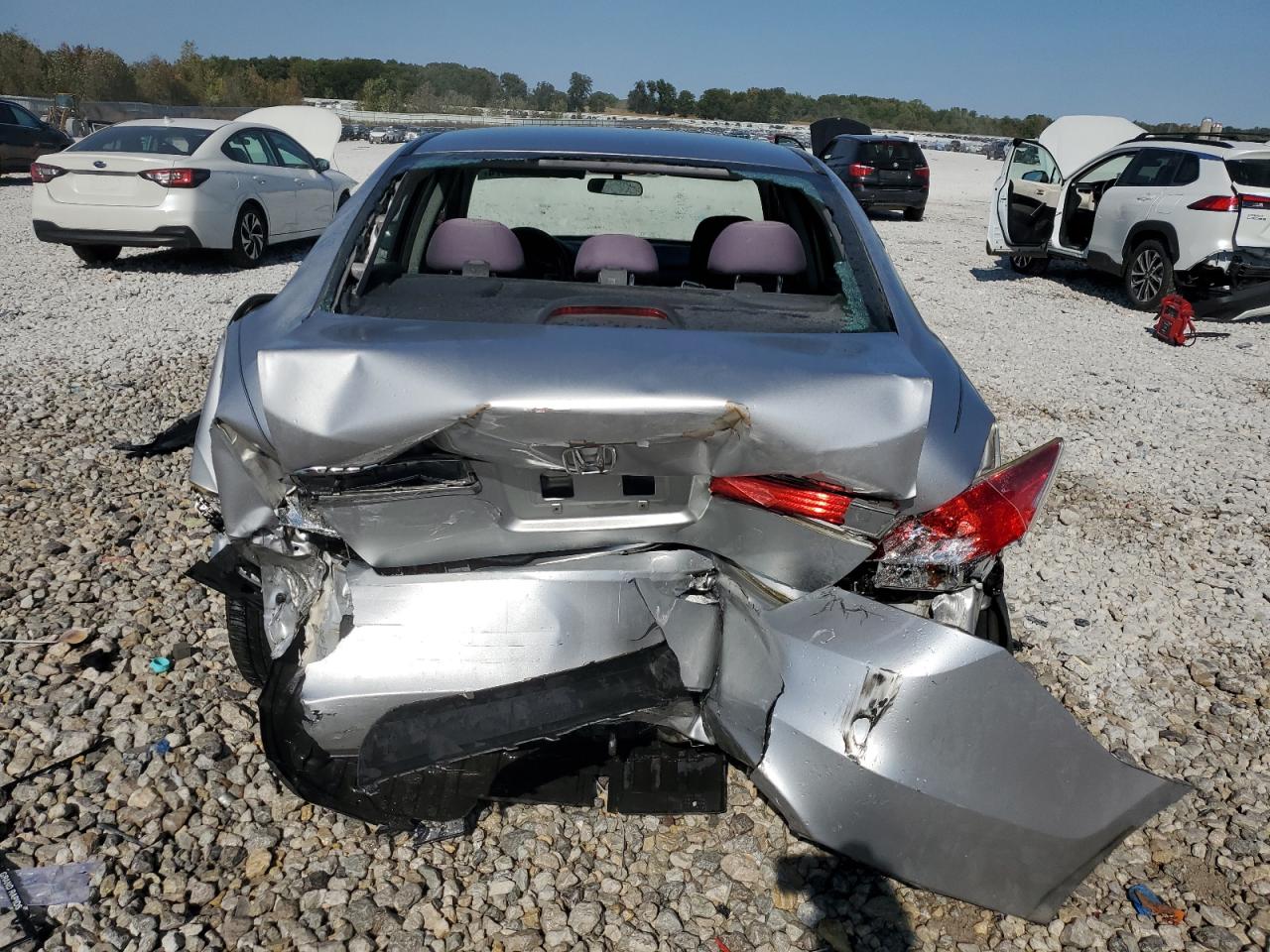 2012 Honda Accord VIN 1HGCP2F4XCA108303 Copart auction photo, rear end / side damage thumbnail 6