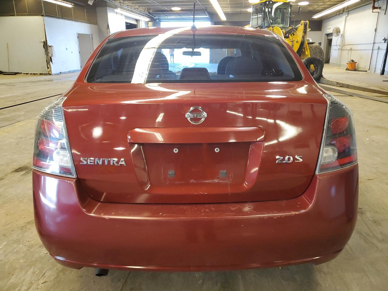2007 Nissan Sentra VIN 3N1AB61E07L648627 Copart auction photo, front end / side damage thumbnail 6