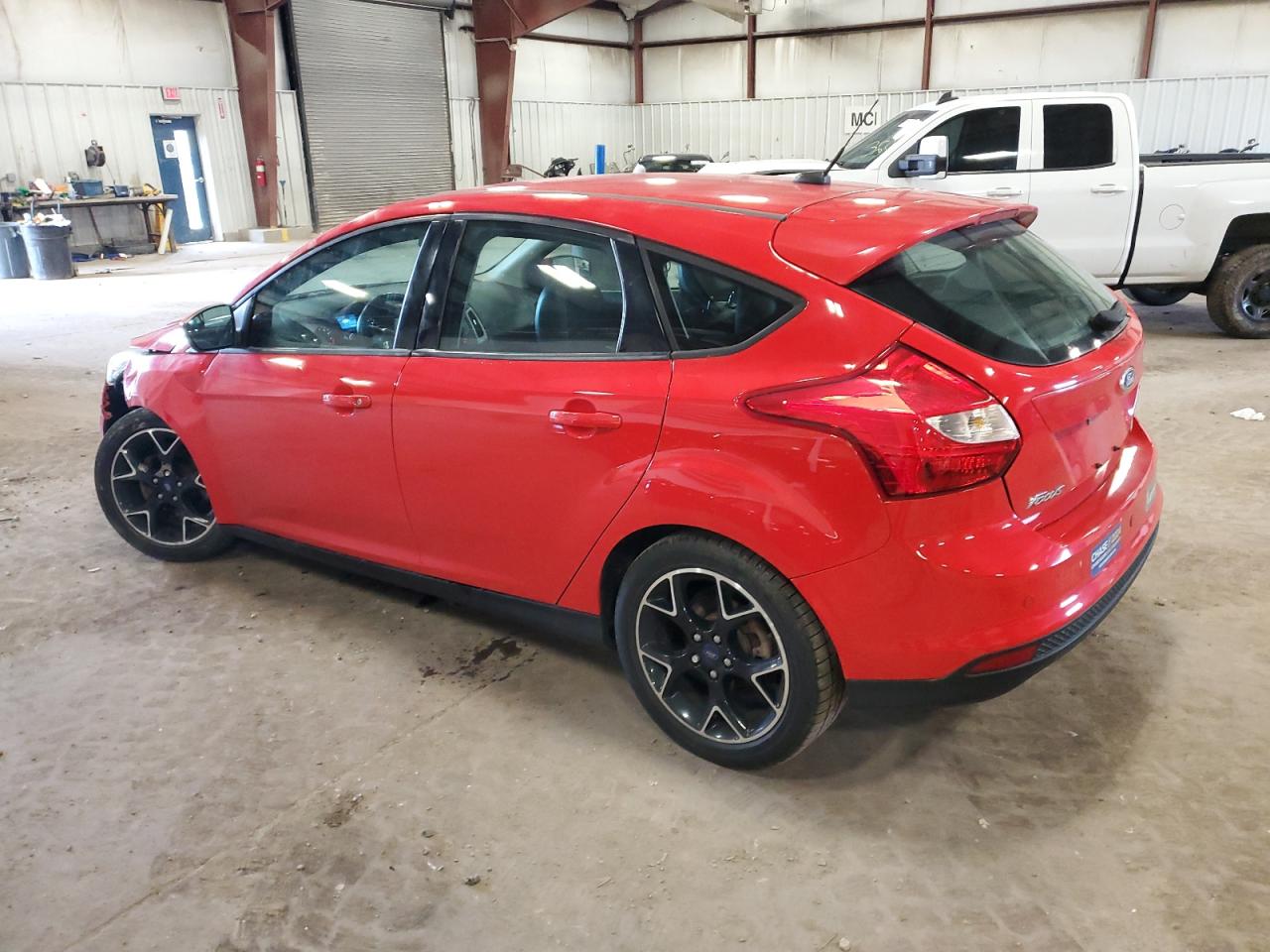 2014 Ford Focus VIN 1FADP3K21EL371967 Copart auction photo, front end / side damage thumbnail 2