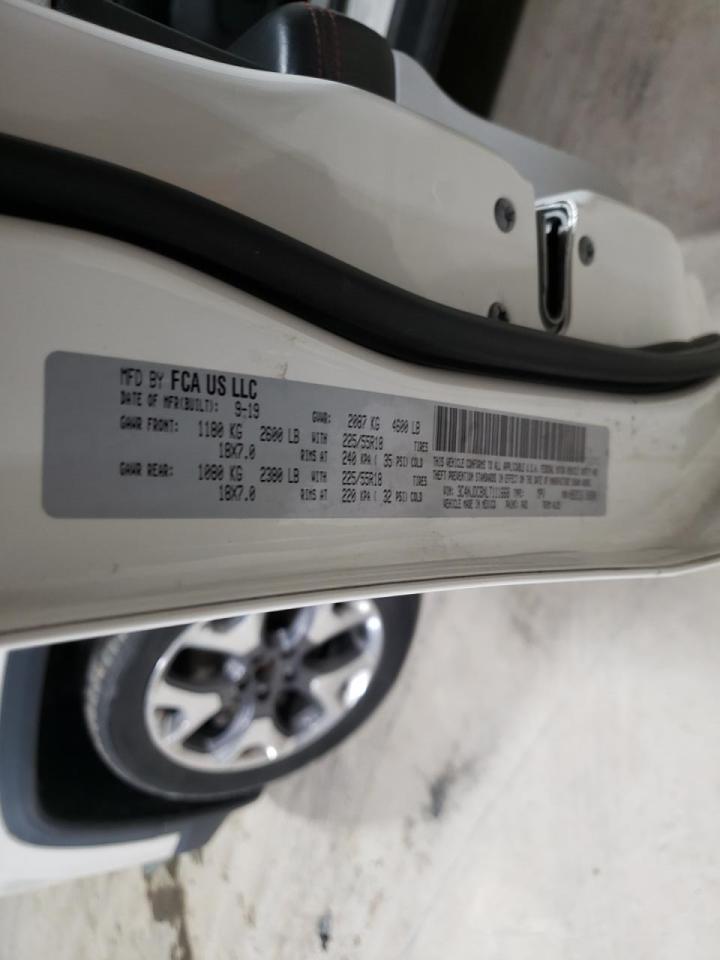 2020 Jeep Compass VIN 3C4NJDCBXLT111668 Copart auction photo, front end / rear end damage thumbnail 13