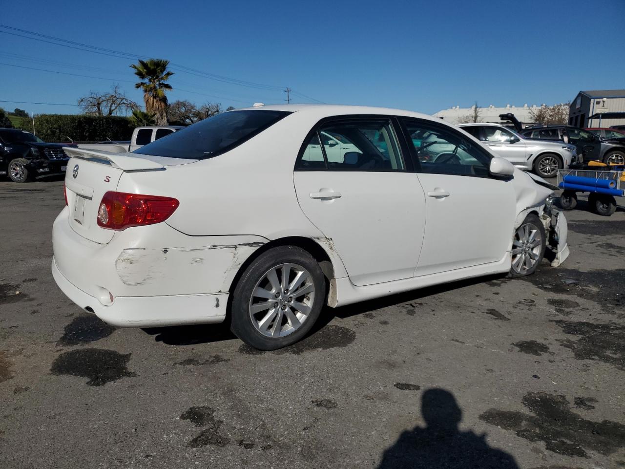 2010 Toyota Corolla VIN 2T1BU4EE0AC507013 Copart auction photo, all over damage thumbnail 3