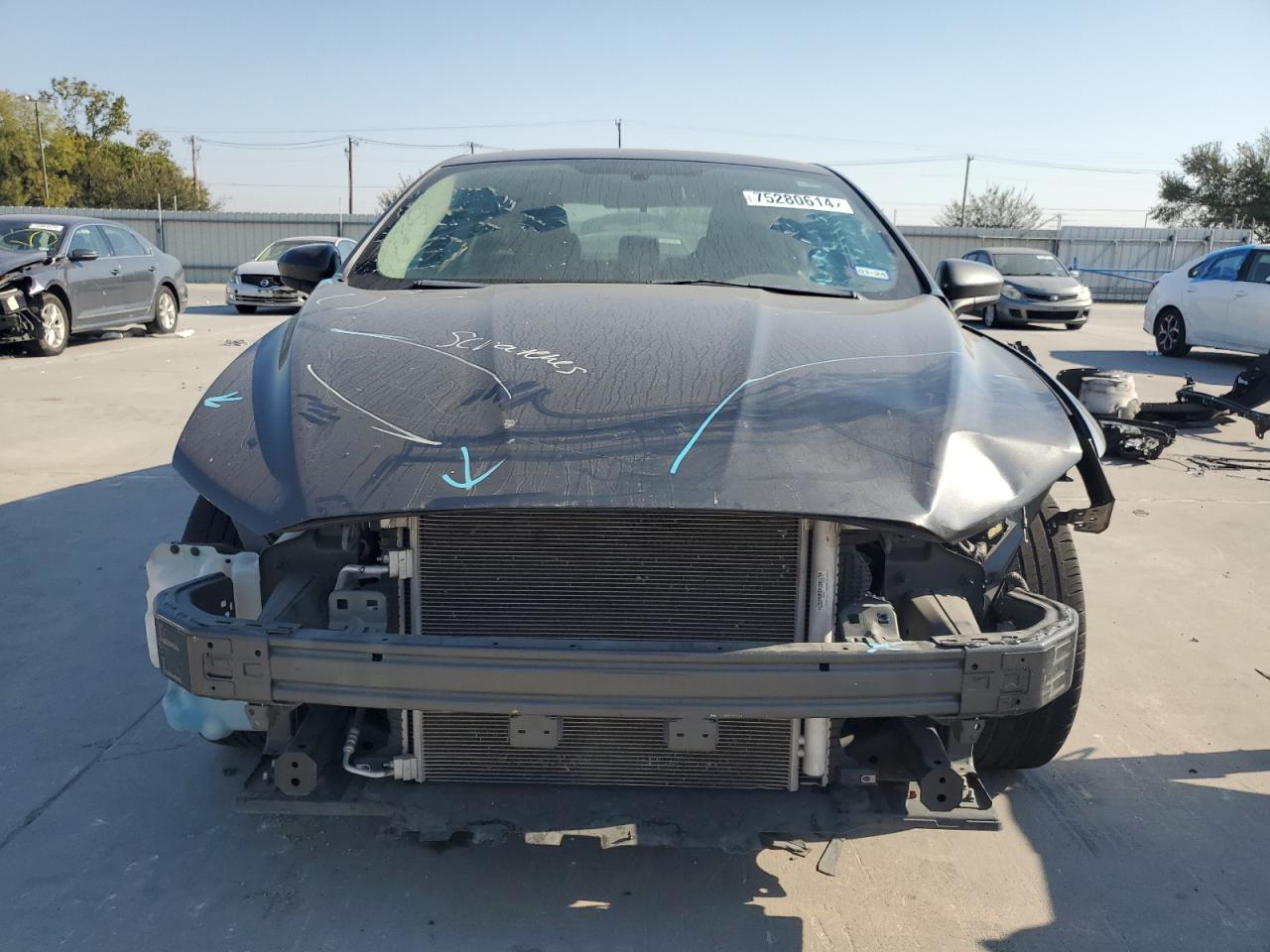 2018 Ford Fusion VIN 3FA6P0H72JR180919 Copart auction photo, front end damage thumbnail 5
