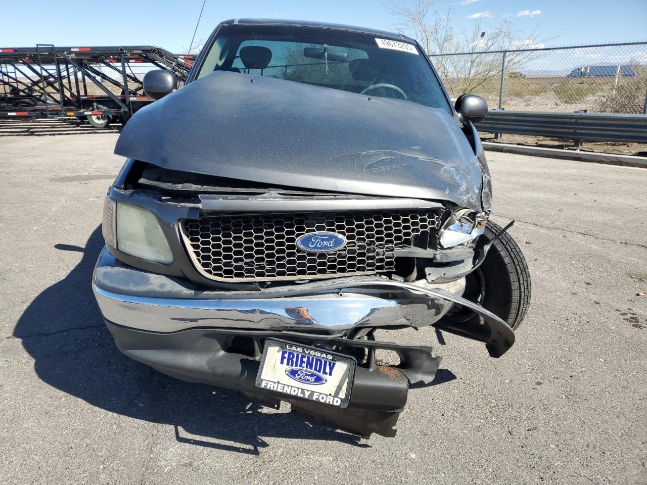 2003 Ford F-150 VIN 1FTRX17W73NA44233 Copart auction photo, front end damage thumbnail 5