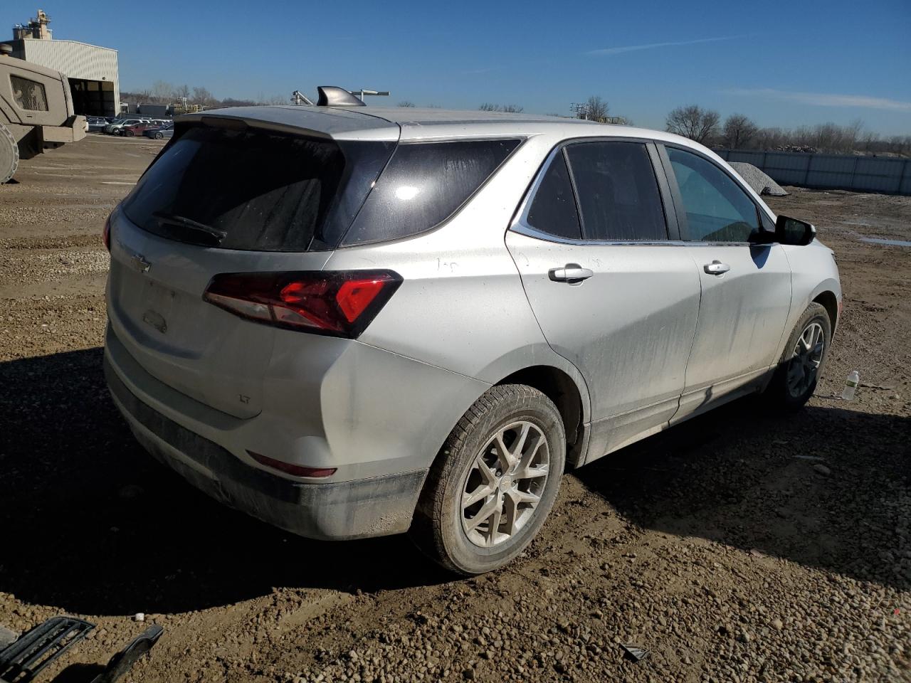 2022 Chevrolet Equinox VIN 3GNAXKEV6NL142161 Copart auction photo, hail / front end damage thumbnail 3
