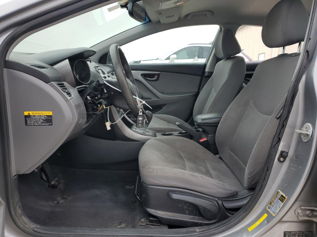 2013 Hyundai Elantra VIN KMHDH4AE1DU918149 Copart auction photo, front end / side damage thumbnail 7