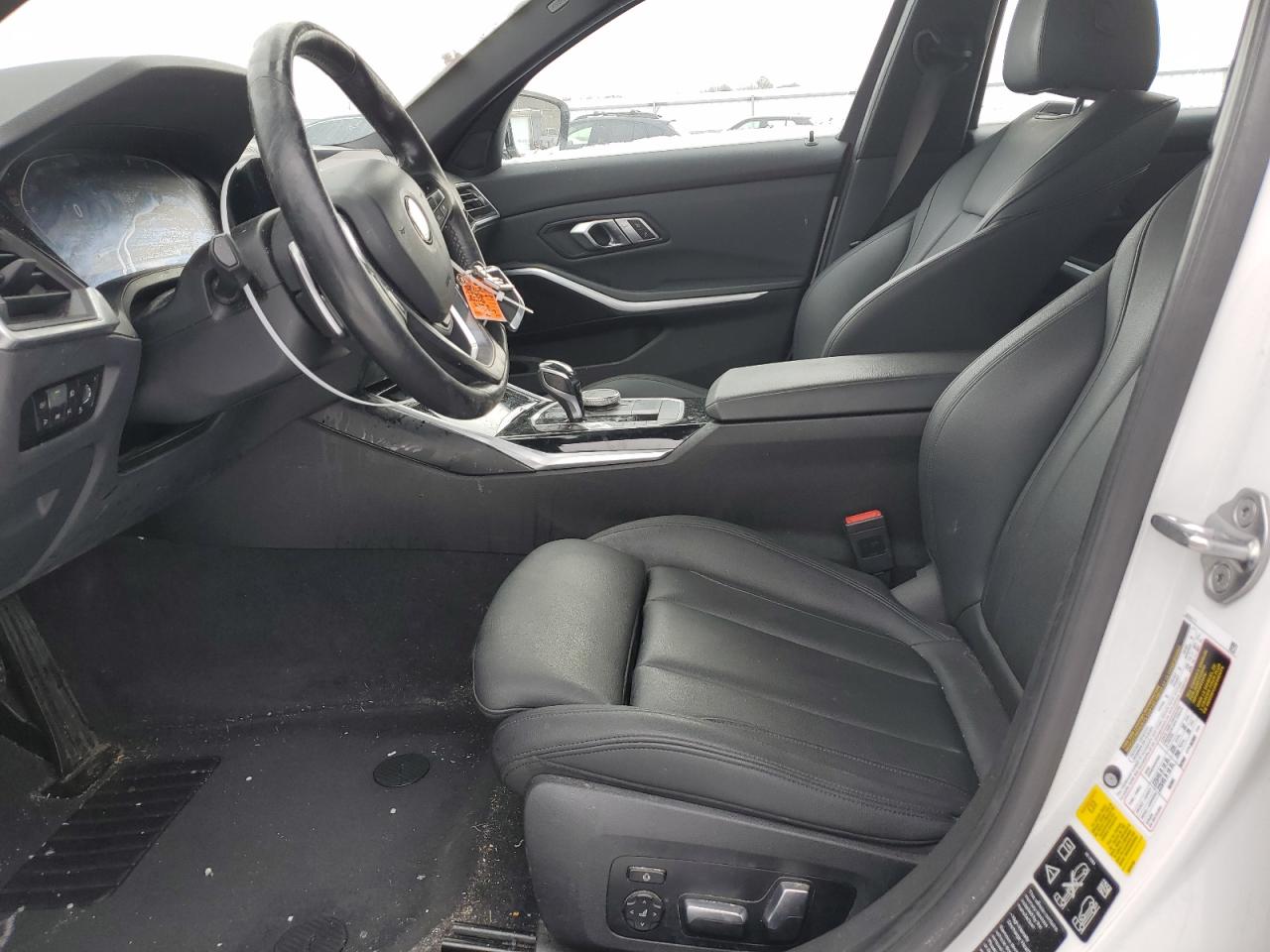 2019 BMW 3er VIN WBA5R7C55KAJ78959 Copart auction photo, front end / side damage thumbnail 7