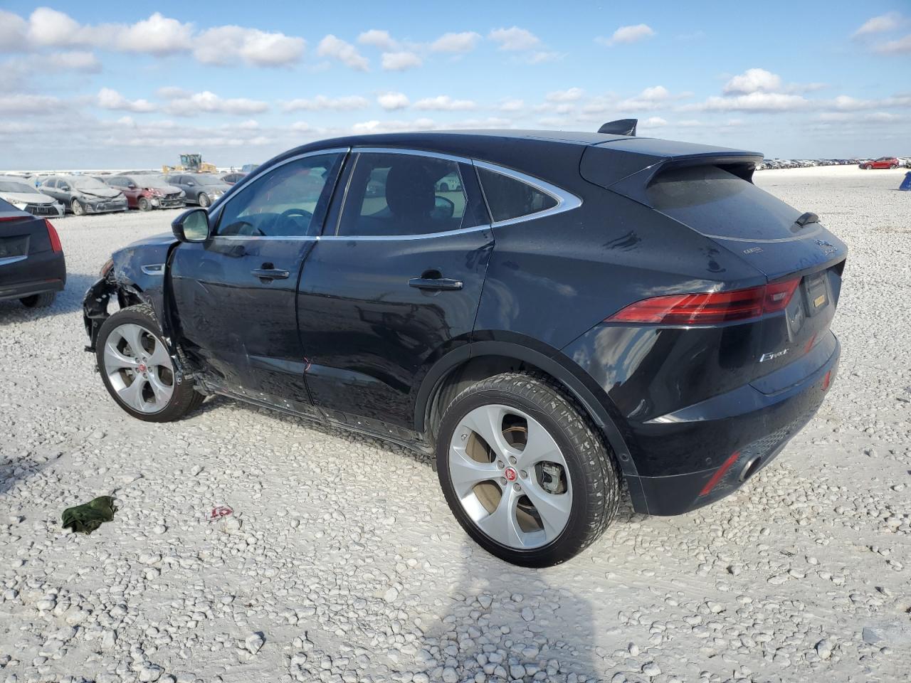 2018 Jaguar E-Pace VIN SADFJ2FX3J1Z29638 Copart auction photo, front end / minor dent/scratches damage thumbnail 2