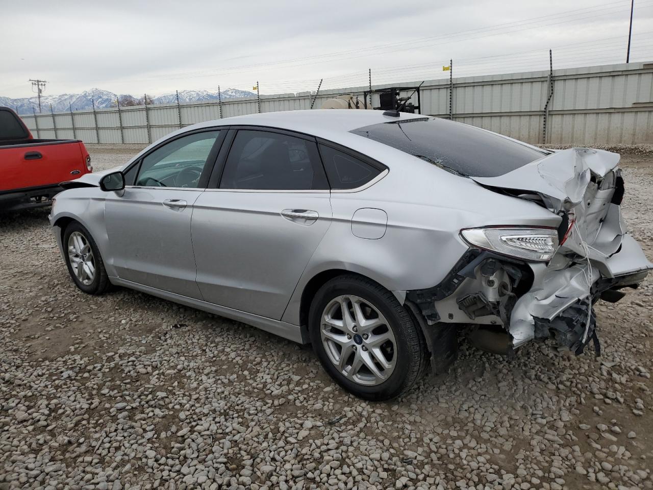 2015 Ford Fusion VIN 3FA6P0H75FR208767 Copart auction photo, rear end / front end damage thumbnail 2