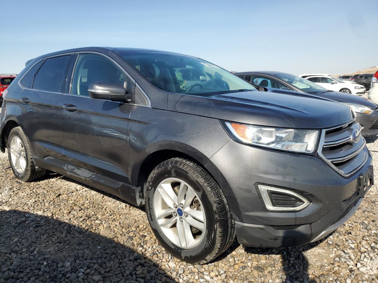 2017 Ford Edge VIN 2FMPK4J8XHBC25228 Copart auction photo, rear end damage thumbnail 4