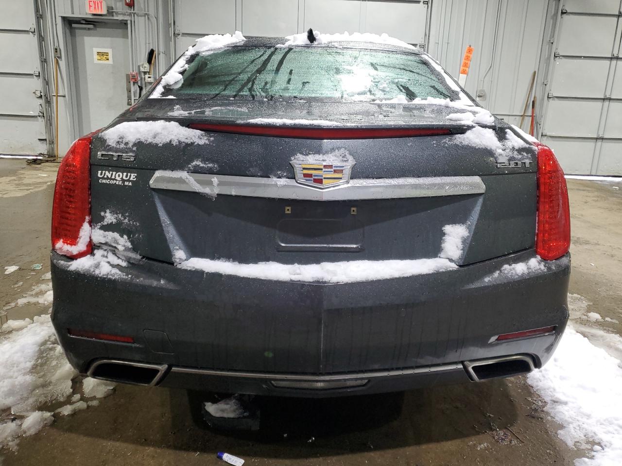 2016 Cadillac CTS VIN 1G6AP5SXXG0123356 Copart auction photo, front end / rear end damage thumbnail 6