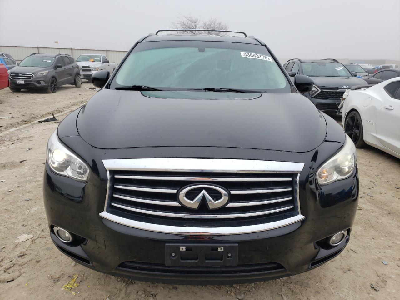 2015 Infiniti QX60 VIN 5N1AL0MN4FC555537 Copart auction photo, side / minor dent/scratches damage thumbnail 5