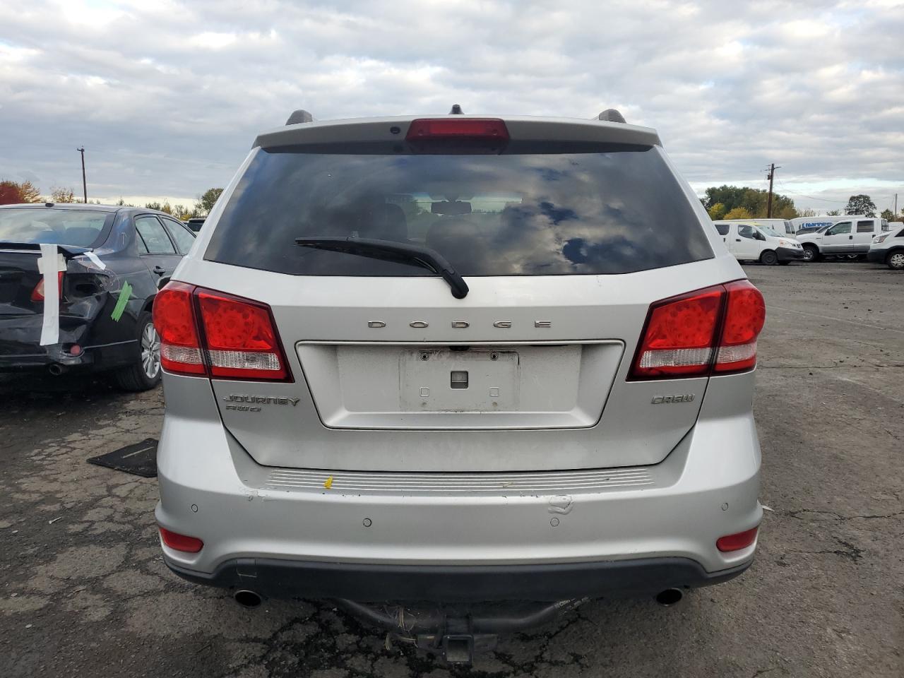 2012 Dodge Journey VIN 3C4PDDDG4CT351311 Copart auction photo, front end / side damage thumbnail 6