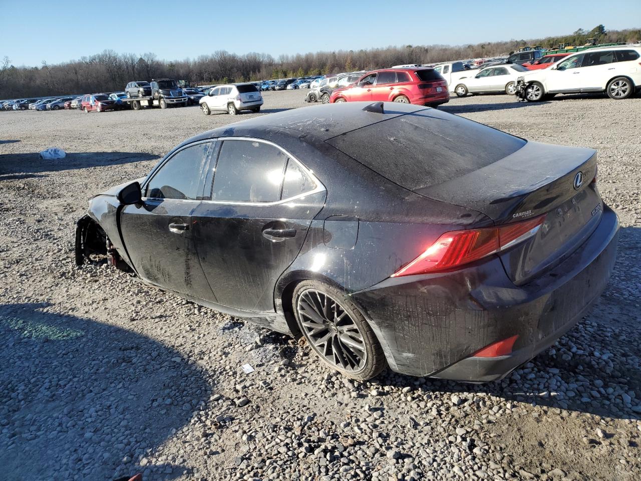 2017 Lexus IS VIN JTHBA1D25H5046377 Copart auction photo, front end damage thumbnail 2