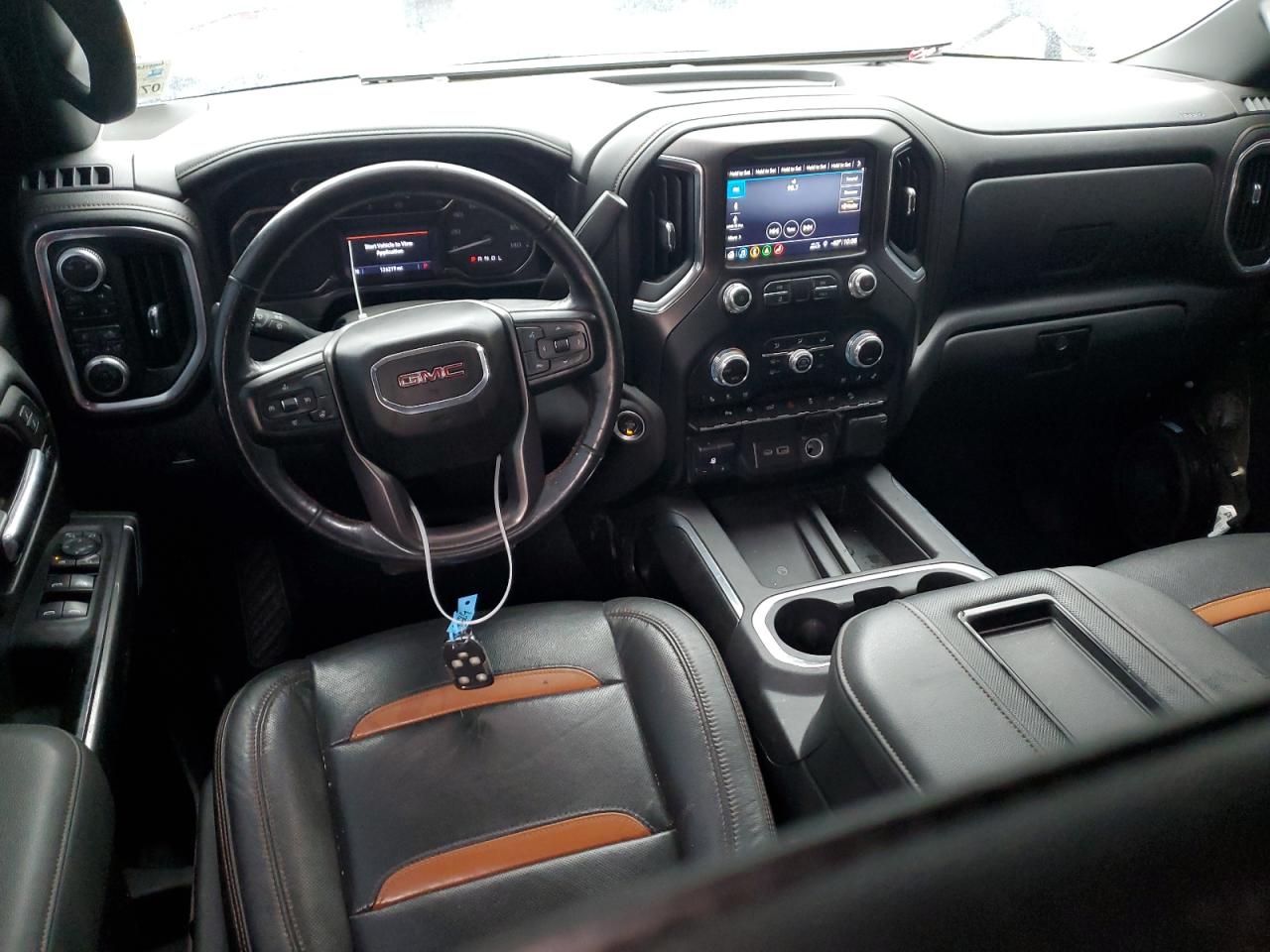 2019 GMC Sierra VIN 3GTP9EEDXKG124613 Copart auction photo, side / front end damage thumbnail 8