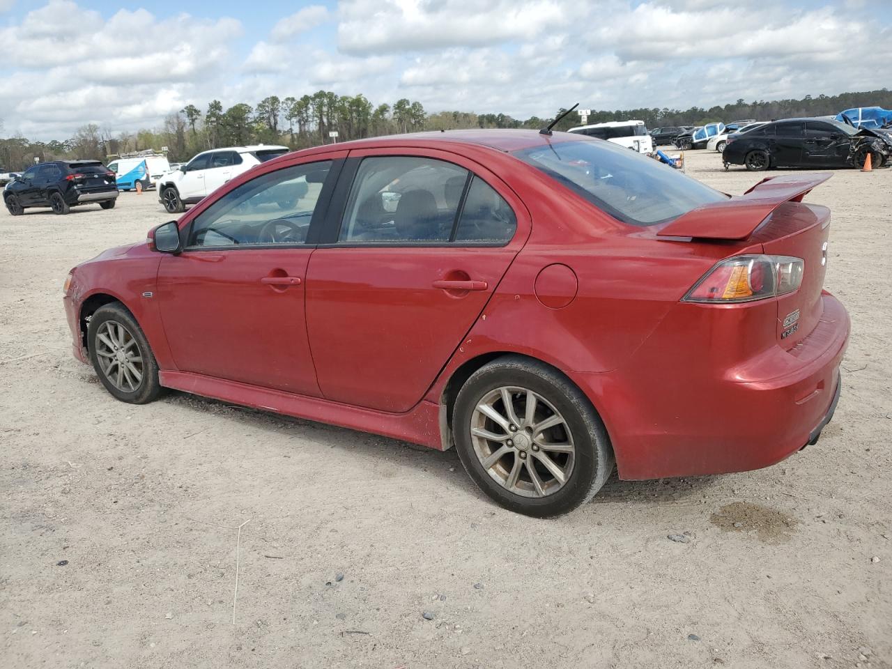 2015 Mitsubishi Lancer VIN JA32U2FU6FU005030 Copart auction photo, front end / minor dent/scratches damage thumbnail 2