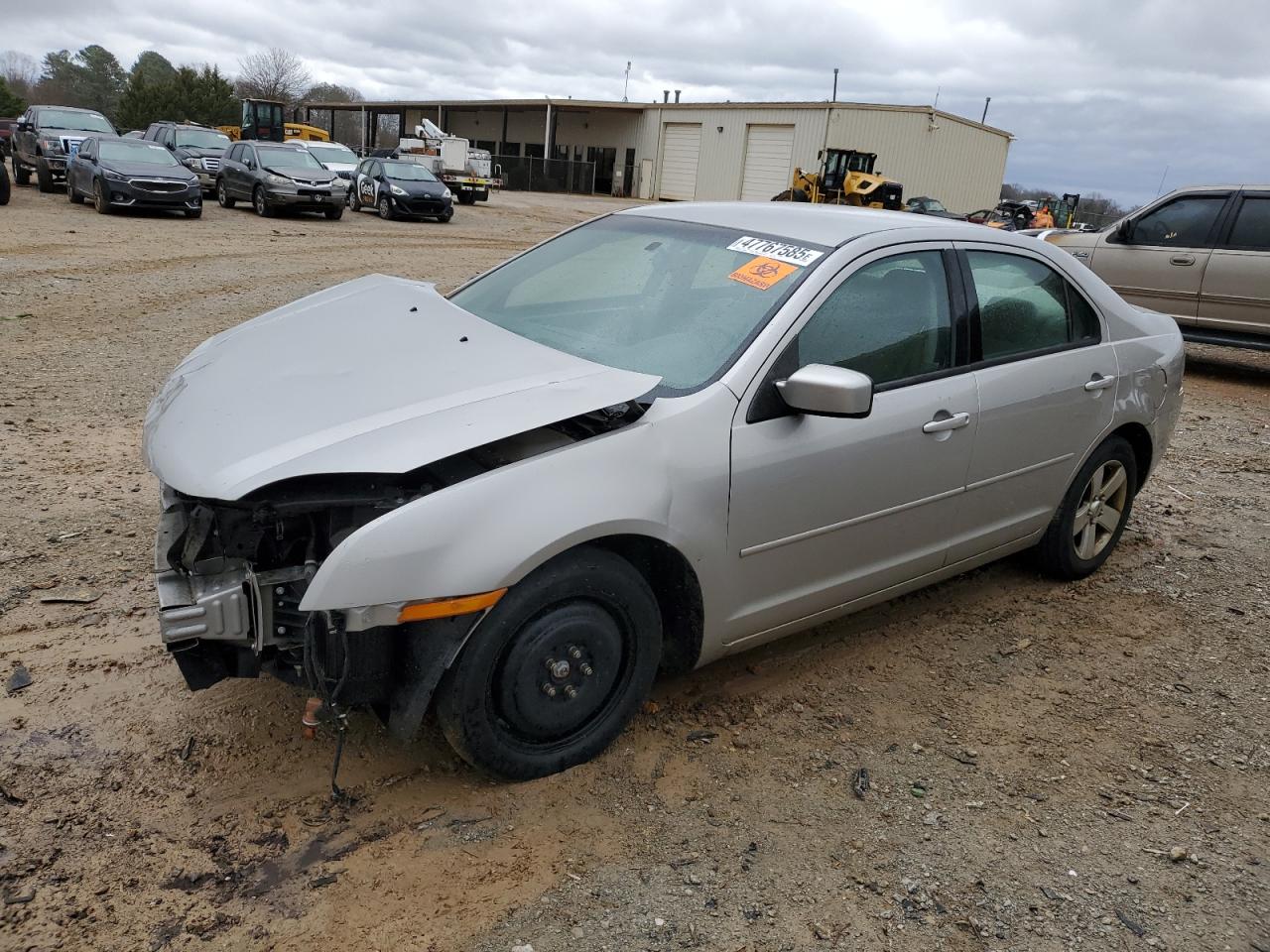 2008 Ford Fusion VIN 3FAHP07Z08R129621