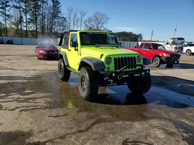 2017 Jeep Wrangler VIN 1C4AJWAG2HL504060 Copart auction photo, front end damage thumbnail 13