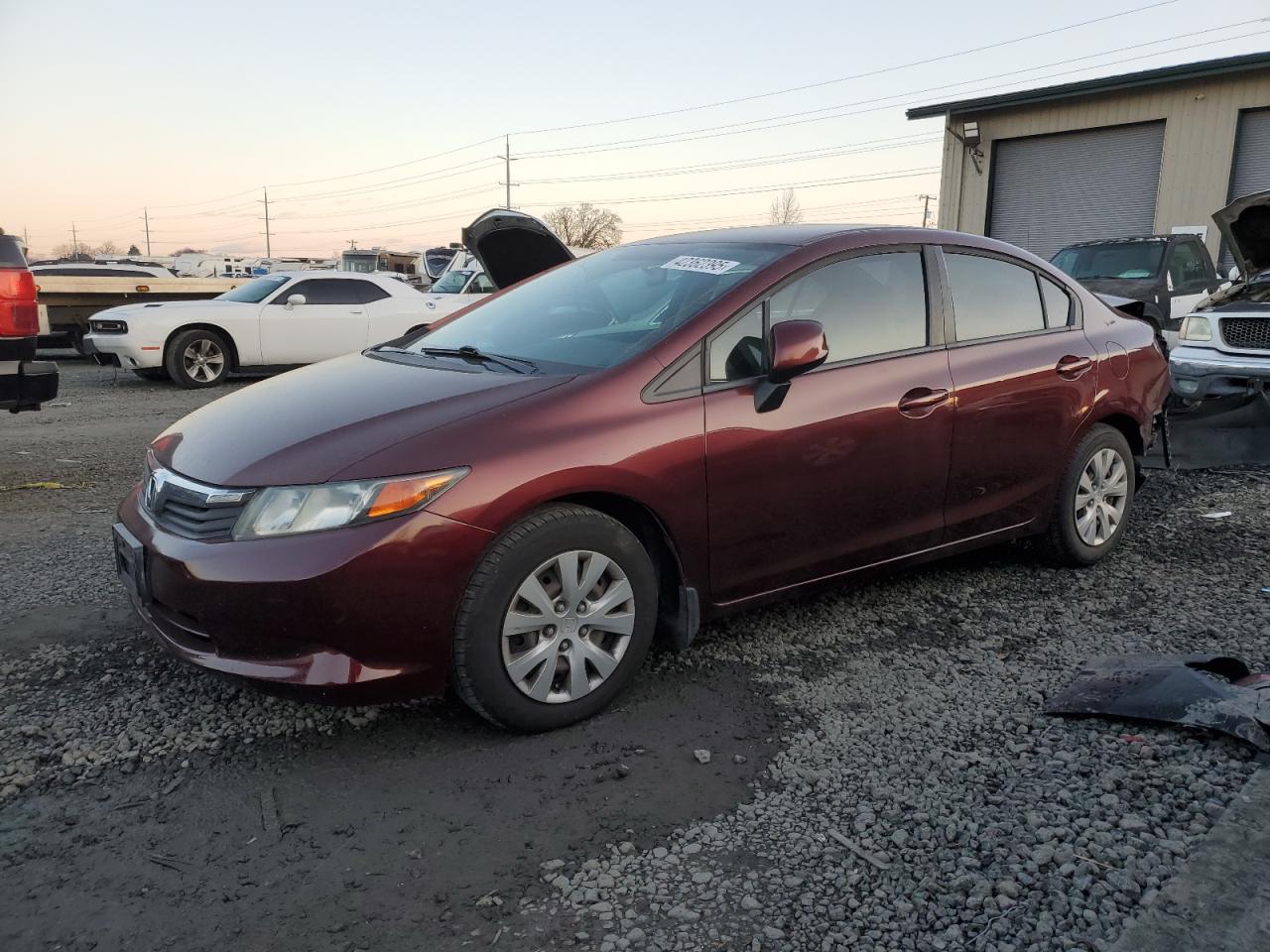 2012 Honda Civic VIN 19XFB2F59CE362357