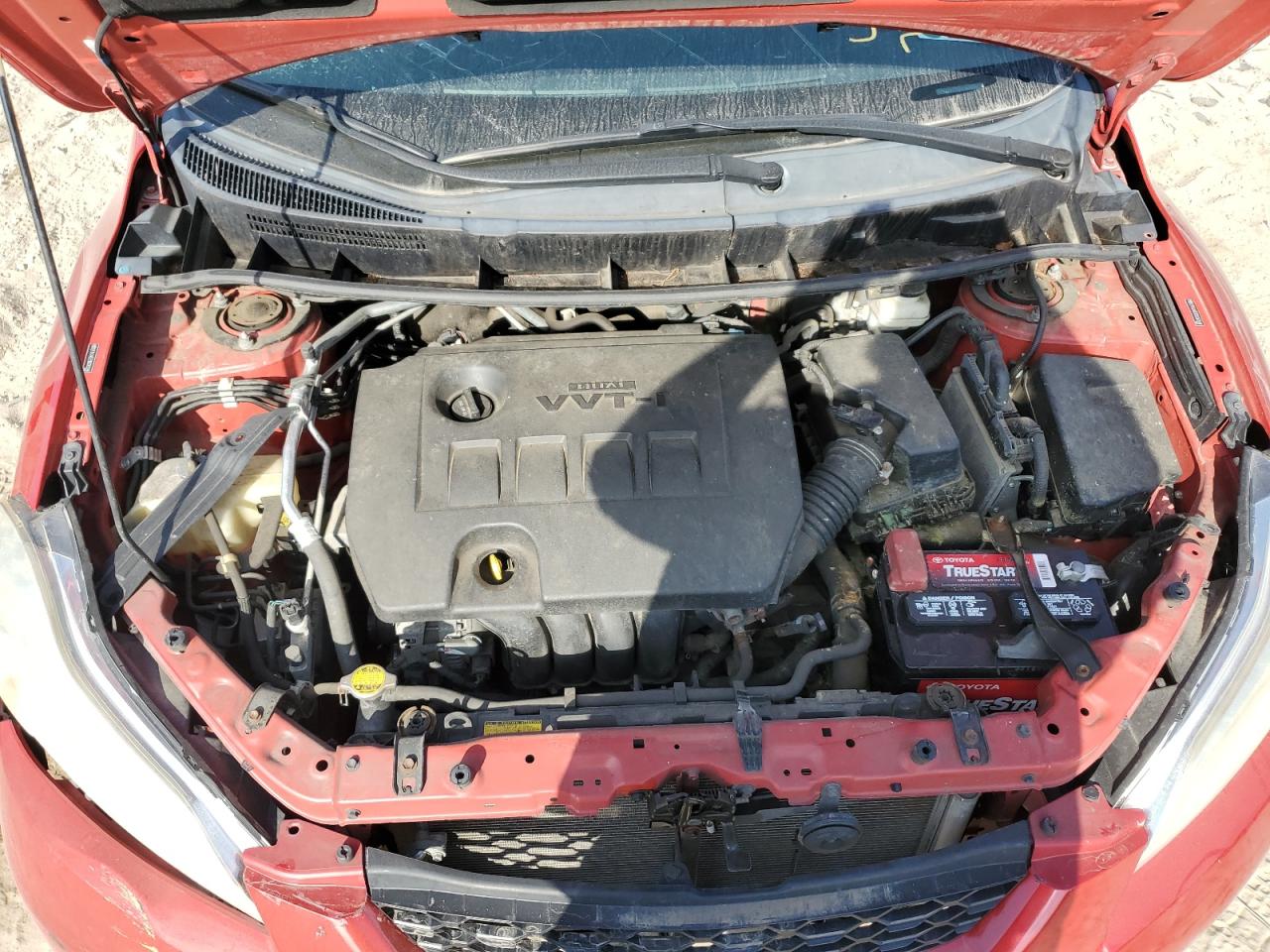 2013 Toyota Corolla VIN 2T1KU4EE7DC063598 Copart auction photo, side / rear end damage thumbnail 12