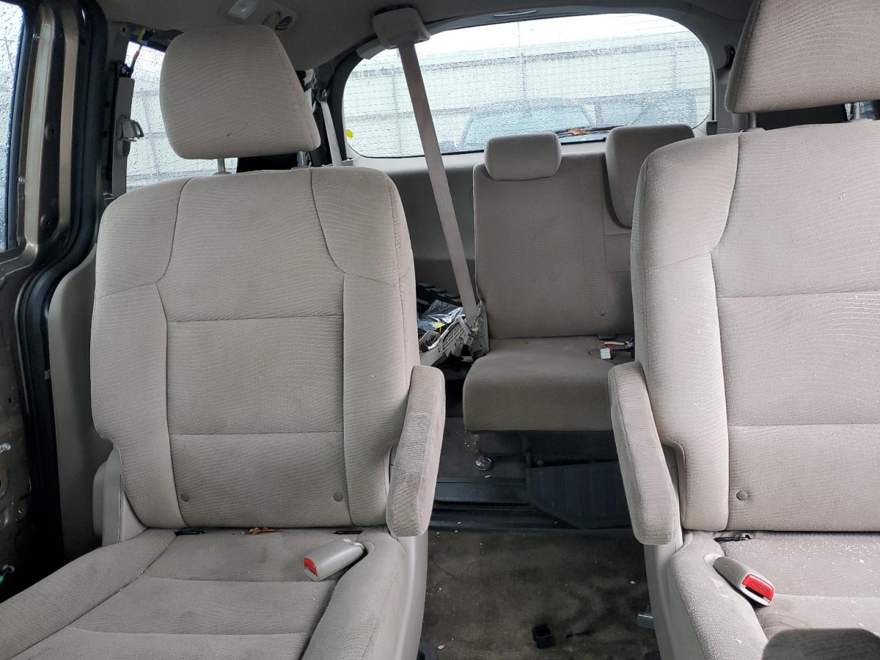 2013 Honda Odyssey VIN 5FNRL5H27DB077487 Copart auction photo, side / rear end damage thumbnail 10