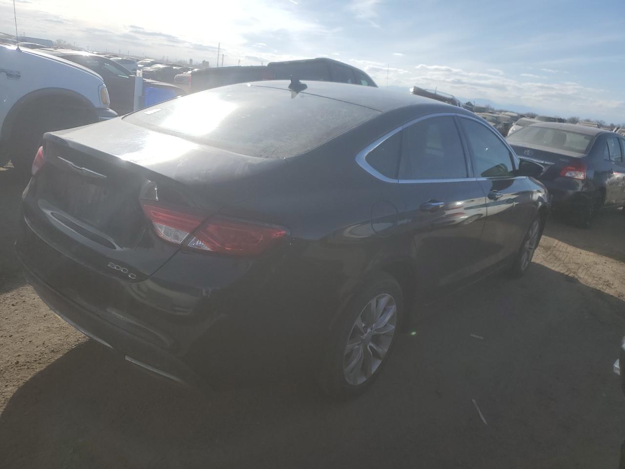 2015 Chrysler 200 VIN 1C3CCCCG2FN509862 Copart auction photo, front end damage thumbnail 3