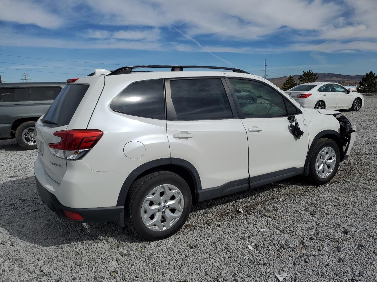2021 Subaru Forester VIN JF2SKADC4MH450613 Copart auction photo, rollover damage thumbnail 3