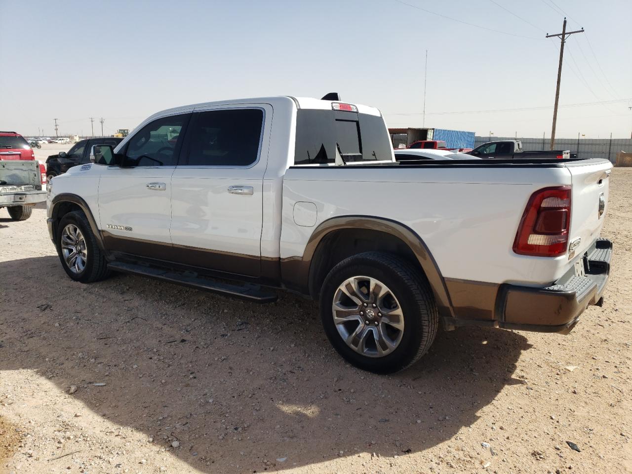 2020 RAM 1500 VIN 1C6RREKT7LN353979 Copart auction photo, mechanical damage thumbnail 2