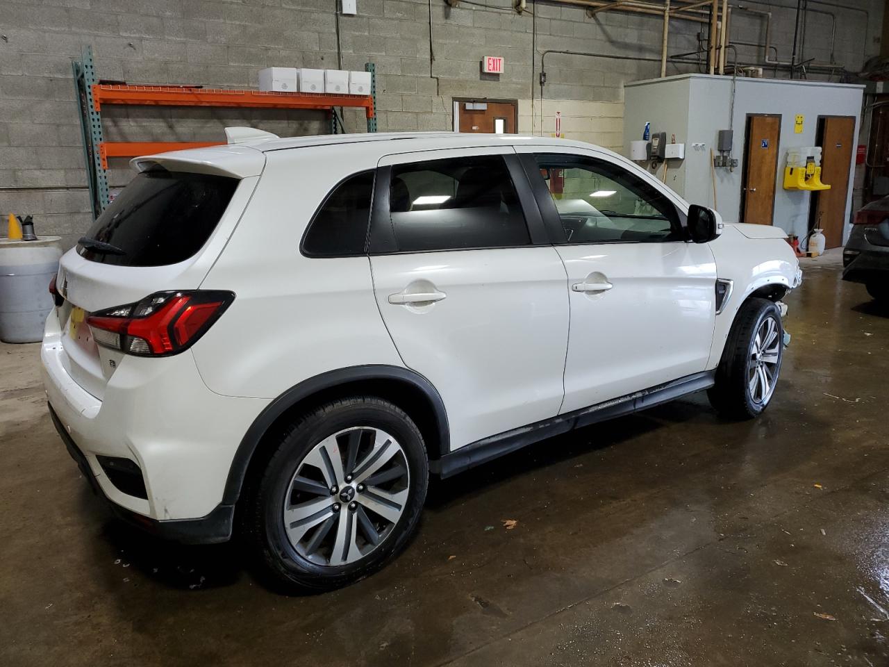 2021 Mitsubishi Outlander VIN JA4APVAU9MU007844 Copart auction photo, front end damage thumbnail 3