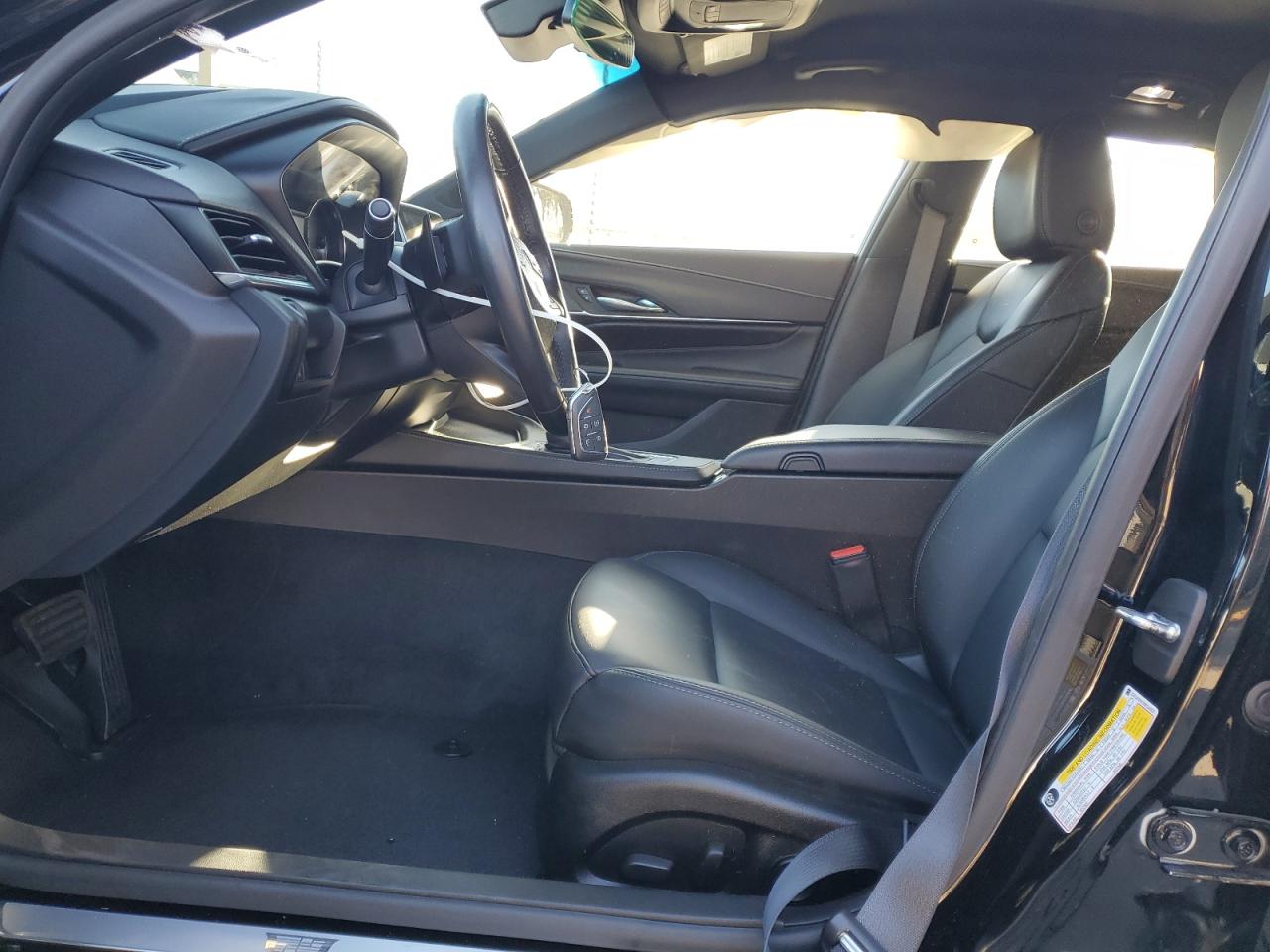2021 Cadillac CT4 VIN 1G6DA5RK8M0144825 Copart auction photo, side damage thumbnail 7