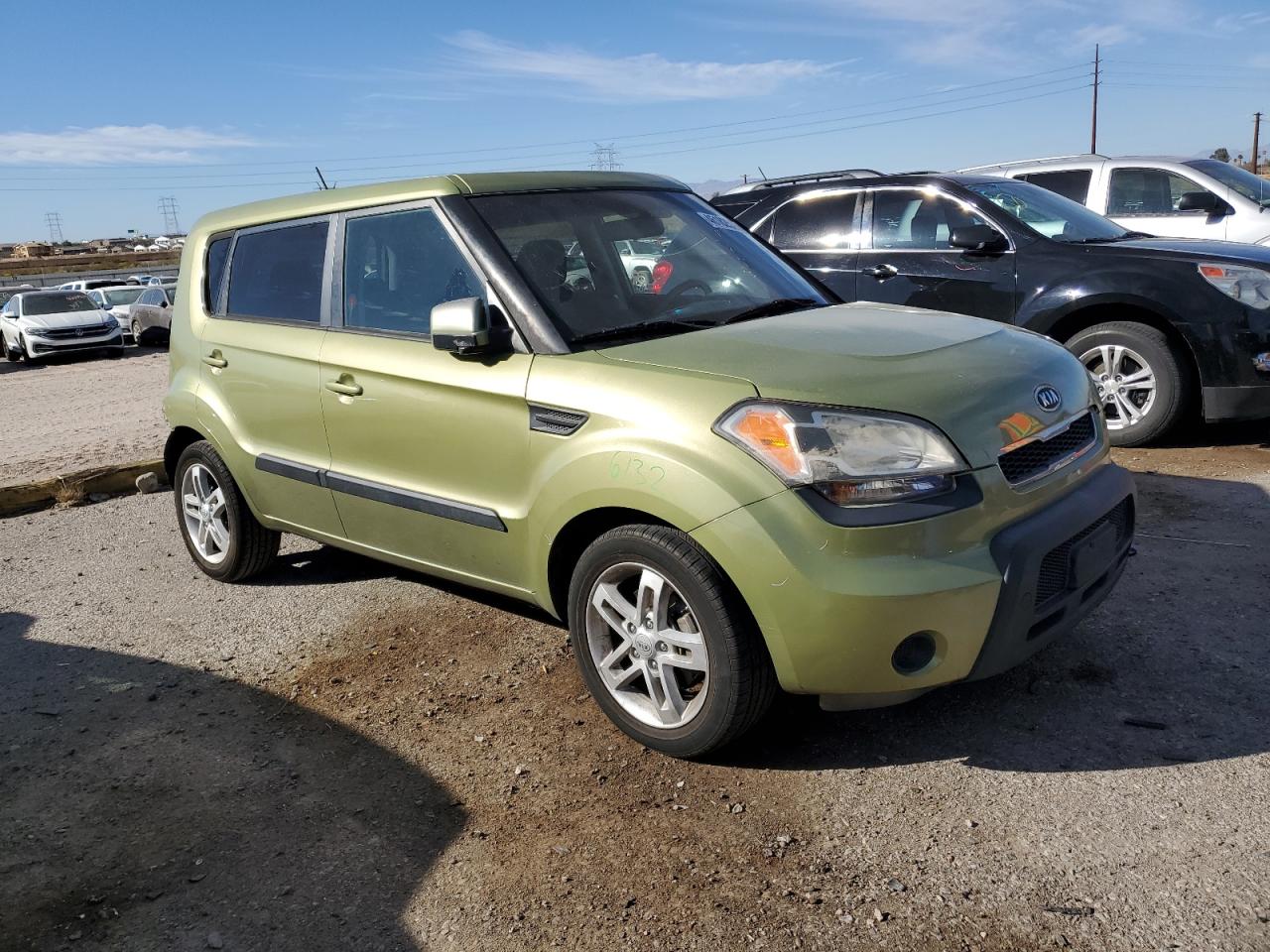 2011 KIA Soul VIN KNDJT2A21B7223018 Copart auction photo, rear end damage thumbnail 4
