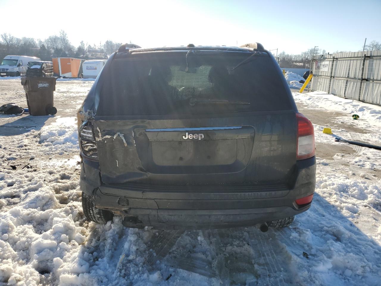 2016 Jeep Compass VIN 1C4NJCBA2GD546750 Copart auction photo, rear end / front end damage thumbnail 6