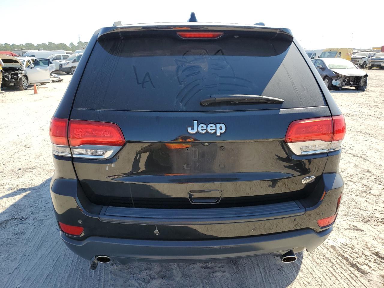 2015 Jeep Grand Cherokee VIN 1C4RJECG3FC808084 Copart auction photo, front end / side damage thumbnail 6